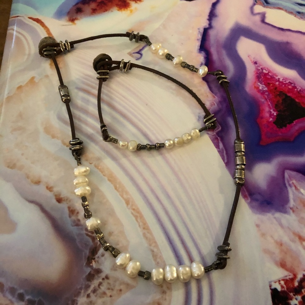 N1063 Silpada Necklace & Bracelet Set